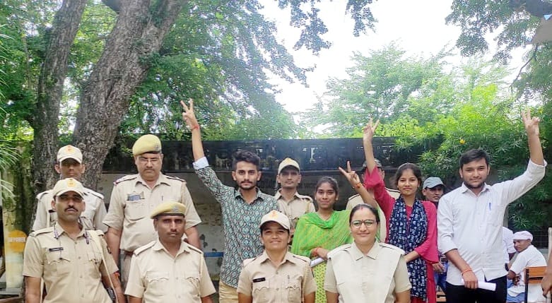 राजकीय महाविद्यालय पिंडवाड़ा में मतगणना सम्पन् ,एनएसयूआई रही विजेता ।