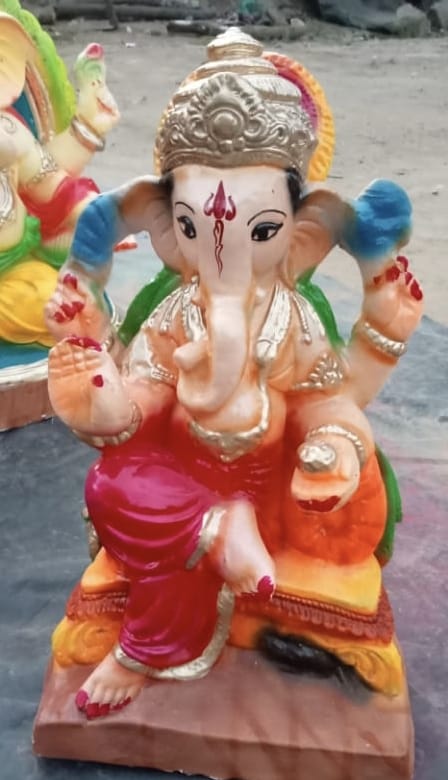 कल होगी श्री गणपति भगवान की प्रतिमा की स्थापना ।