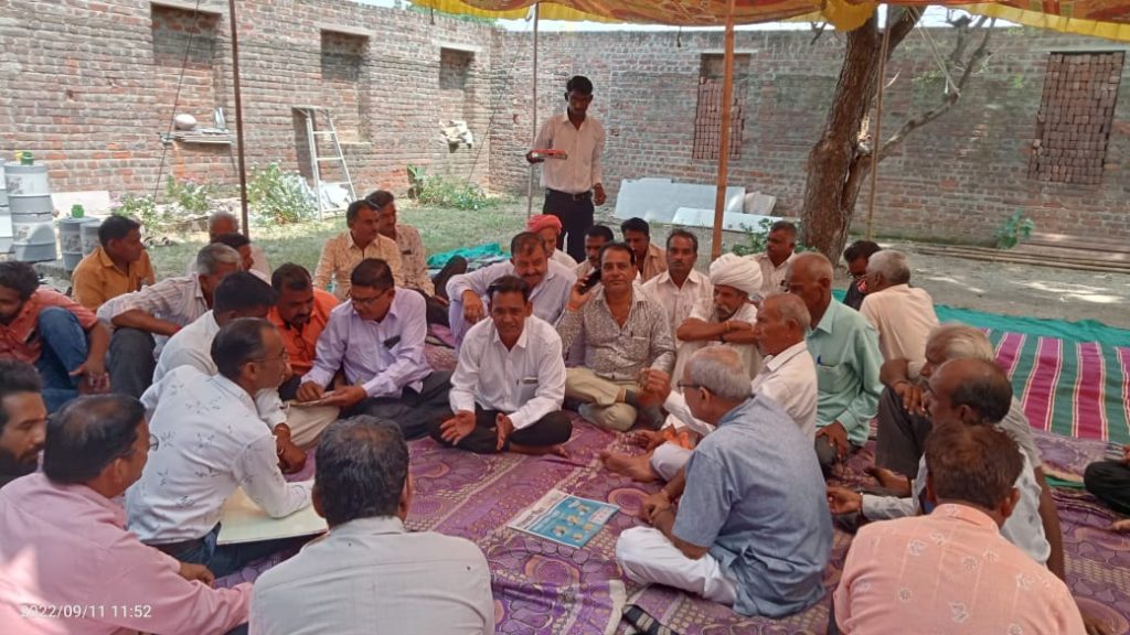 प्रजापति कुंभकार समाज की पिंडवाड़ा तहसील स्तरीय मीटिंग आयोजित ।