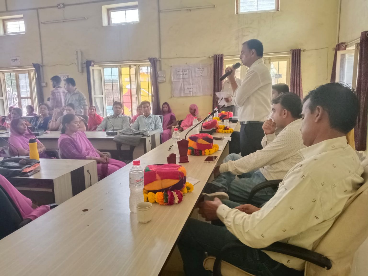 राष्ट्रीय पोषण अभियान के तहत् एक दिवसीय कार्यक्रम आयोजित ।
