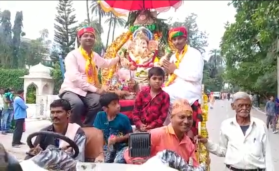 माउंट आबू में पांच दिवसीय गणपति महोत्सव का हुआ समापन ।
