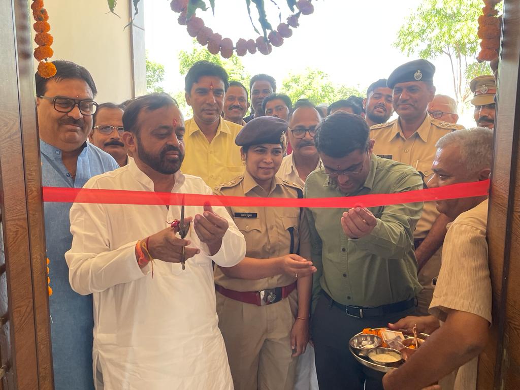 नव सृजित पुलिस थाना सदर का हुआ उद्घाटन ।