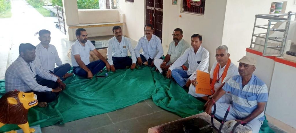 टी एस पी संघर्ष समिति पिंडवाड़ा की बैठक सम्पन्न।