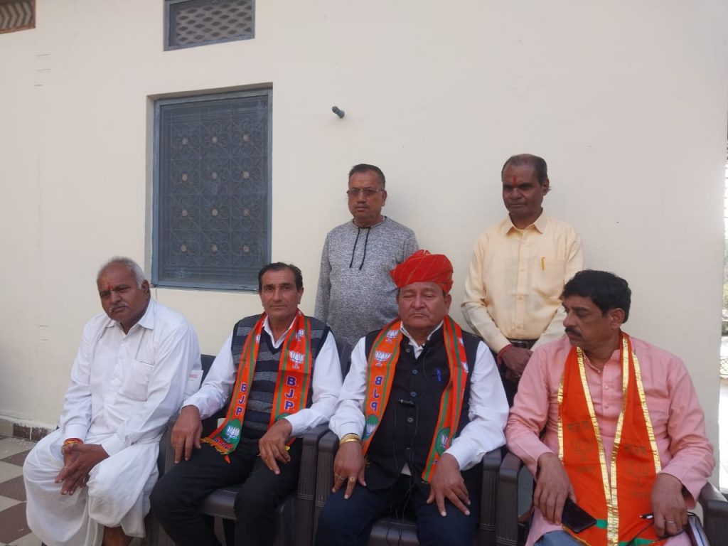 भाजपा सरूपगंज व रोहिड़ा मंडल की बैठक आयोजित ।