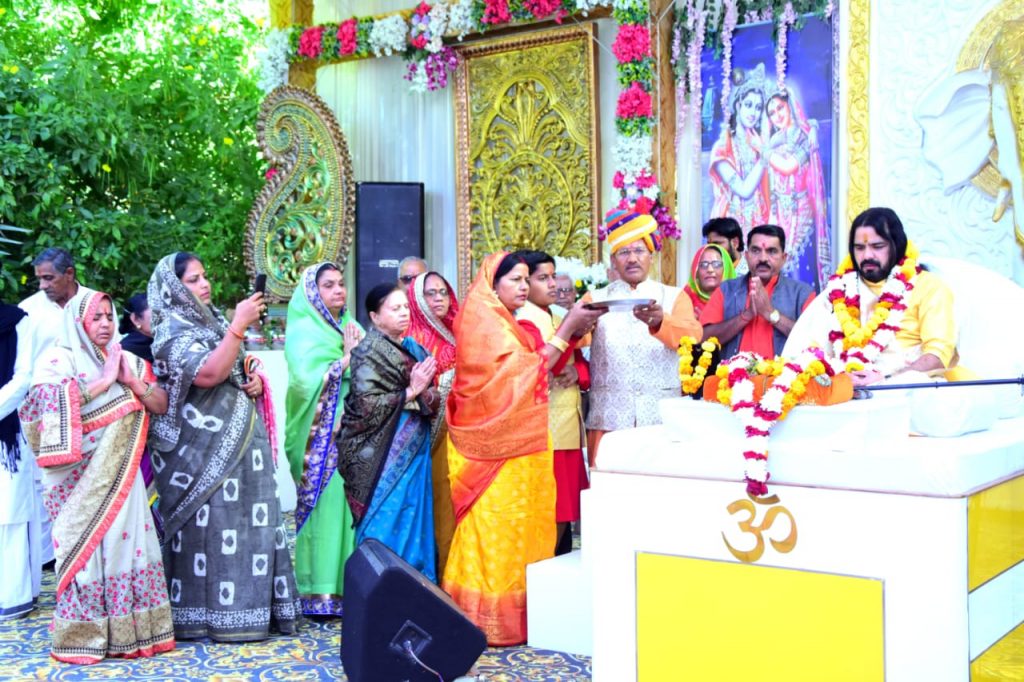 भगवान विष्णु के ऋषभ अवतार में उनके पुत्र चक्रवर्ती नरेश के नाम पर देश का नाम भारत:-श्री संतोष सागर।