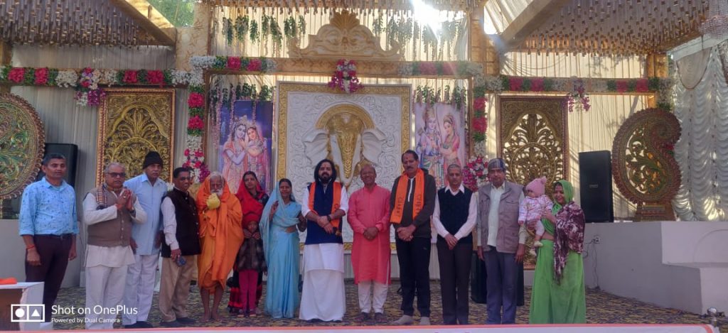 श्री मद भगवत गीता का नियमित पठन कर अपने जीवन को प्रज्ञावान बनावे:-श्री संतोष सागर।