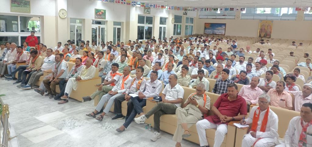 सिरोही/ प्रधानमंत्रीजी के दौरे को लेकर भाजपा नगर मंडल की बैठक हुई आयोजित ।