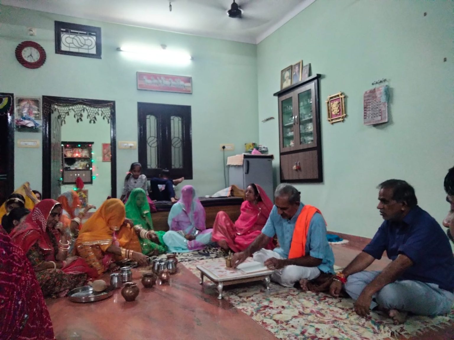 झाड़ोली/पिंडवाड़ा : सुहागिनों ने मनाई कजली तीज ।