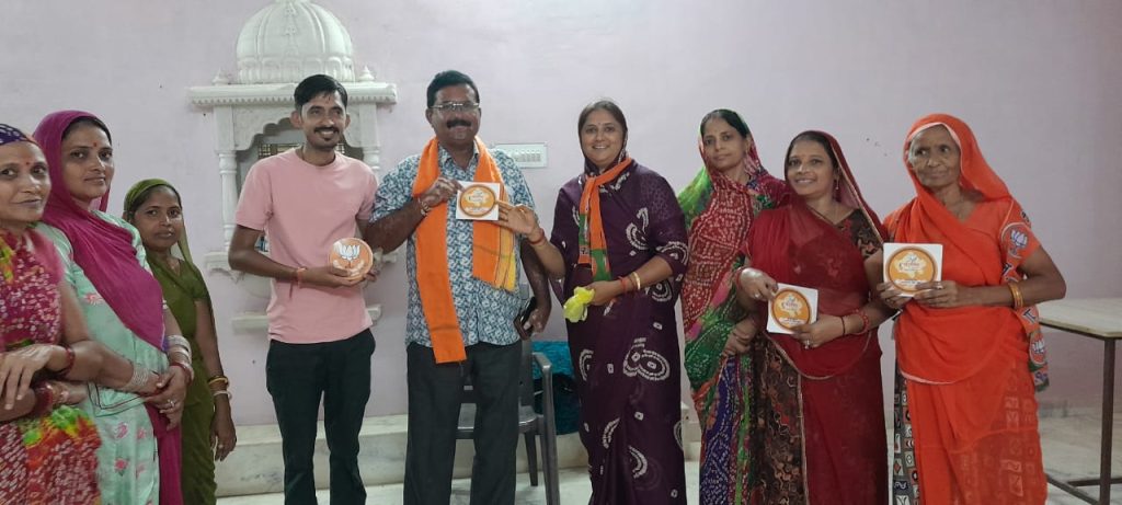 सिरोही: भाजपा की परिवर्तन संकल्प यात्रा सिरोही सभा की तैयारी में जुटे कार्यकर्ता