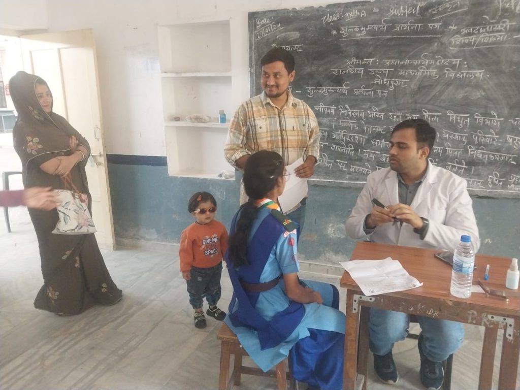 पिंडवाड़ा : विशाल निशुल्क स्वास्थ्य जांच व परीक्षण शिविर सम्पन्न।