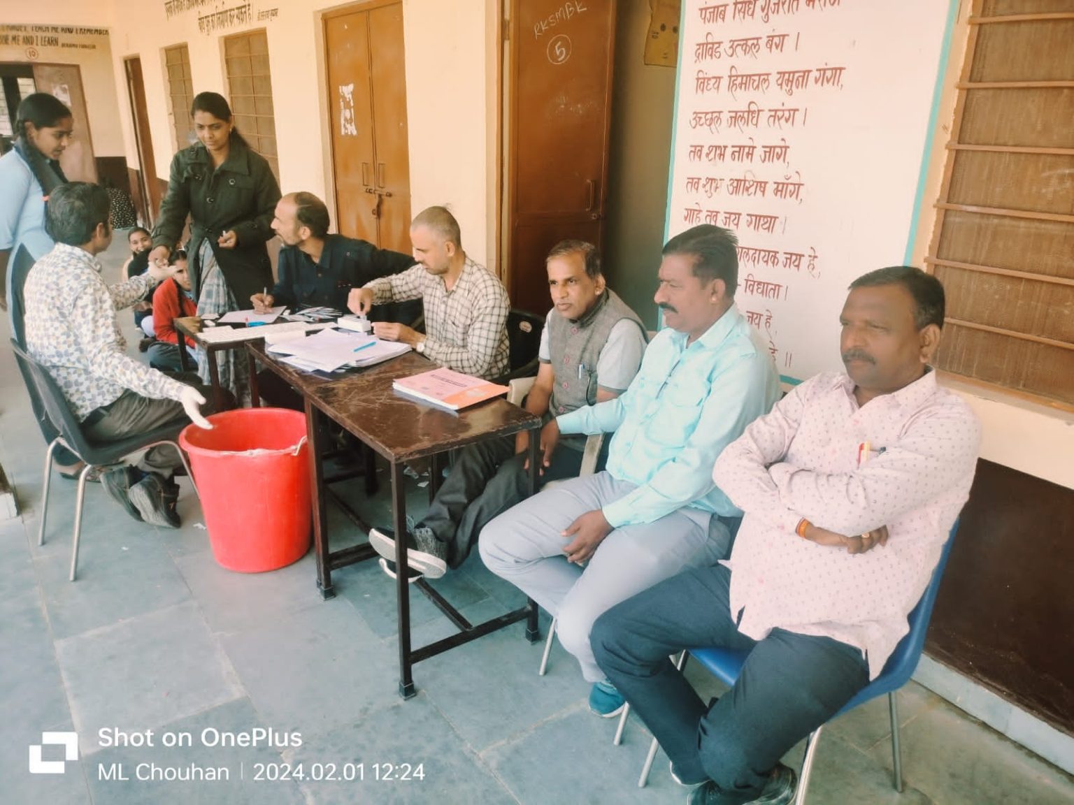 सिवेरा/ पिंडवाड़ा : सिकिल सेल एनीमिया का हुआ टेस्ट ।