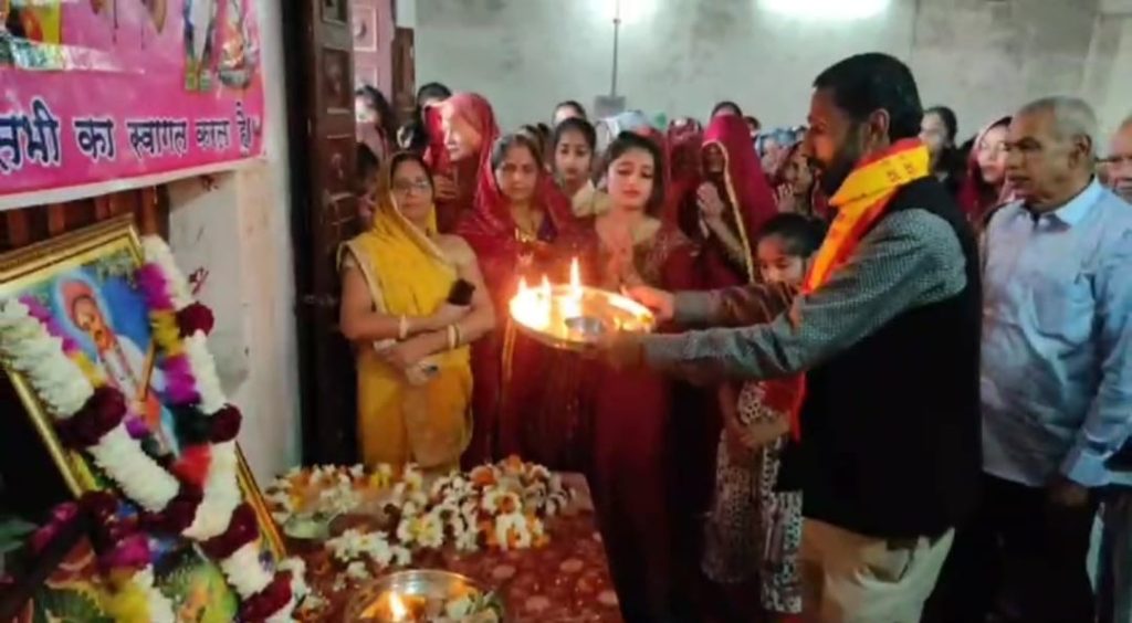 पिंडवाड़ा : नामदेव सेवा समिति पिण्डवाड़ा के तत्वाधान मे बसंत पंचमी वार्षिक कार्यक्रम आयोजित ।