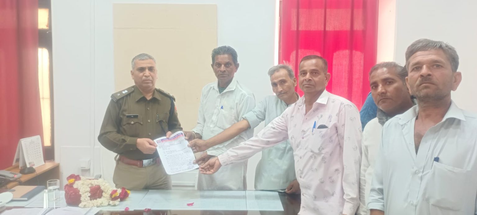 अंतर्राष्ट्रीय मानवाधिकार सुरक्षा संगठन ने पुलिस अधीक्षक को ज्ञापन दिया।