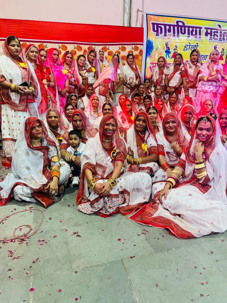 राजस्थानी महिला मंडल की ओर से फागोत्सव धूमधाम से मनाया गया ।