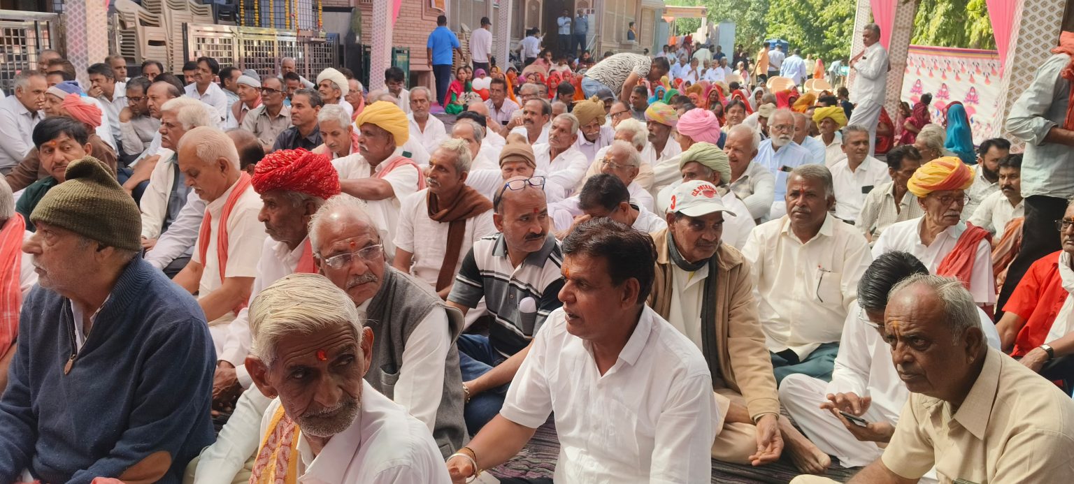 रावल समाज द्वारा मारकुण्डेश्वर में धर्मशाला के नवनिर्मित रुम का हुआ भव्य उद्घाटन ।