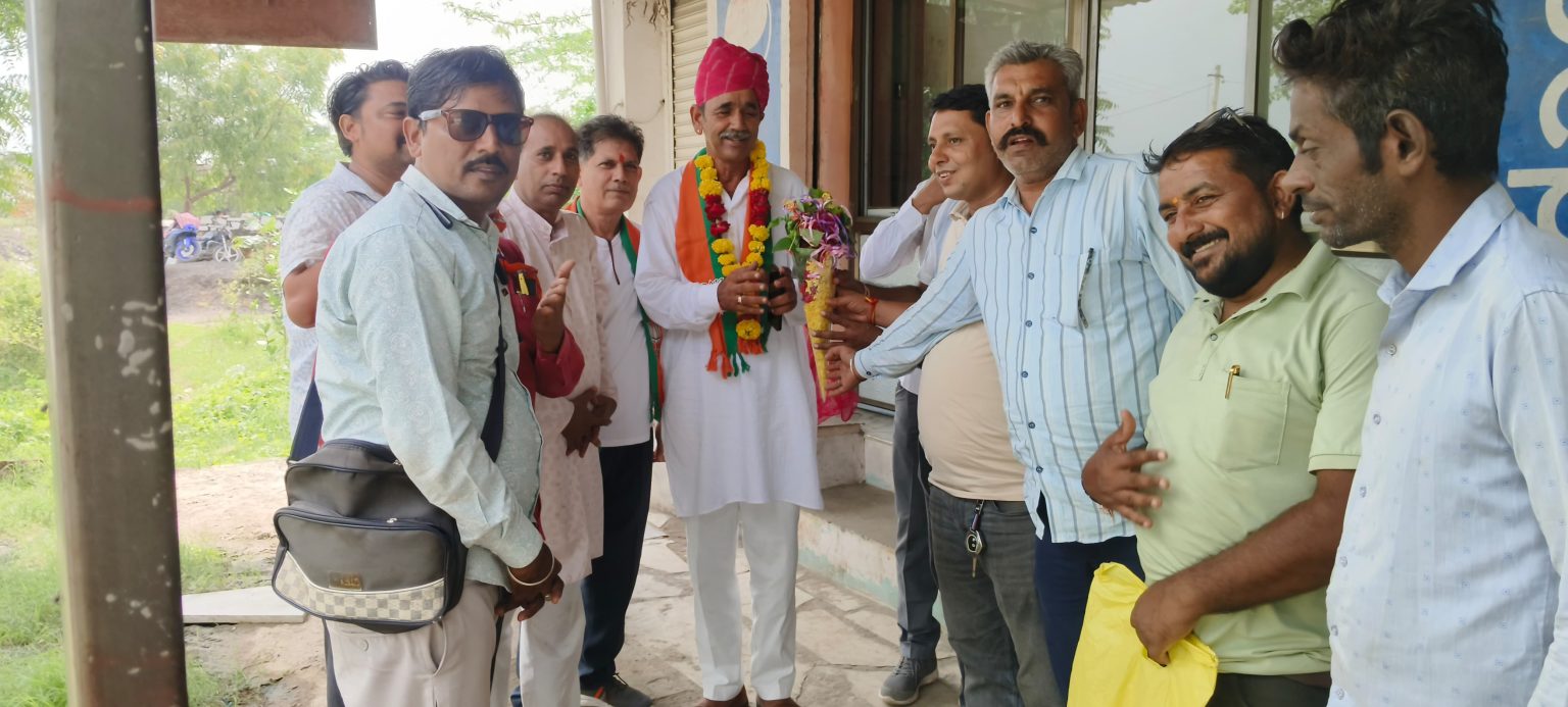 सिरोही जिला महामंत्री बनने पर नरपत सिंह राणावत का किया बहुमान