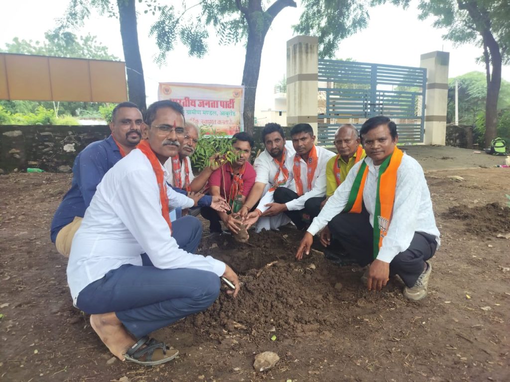 एक पेड़ मां के नाम भाजपा सियावा मंडल ने किया शुभारंभ