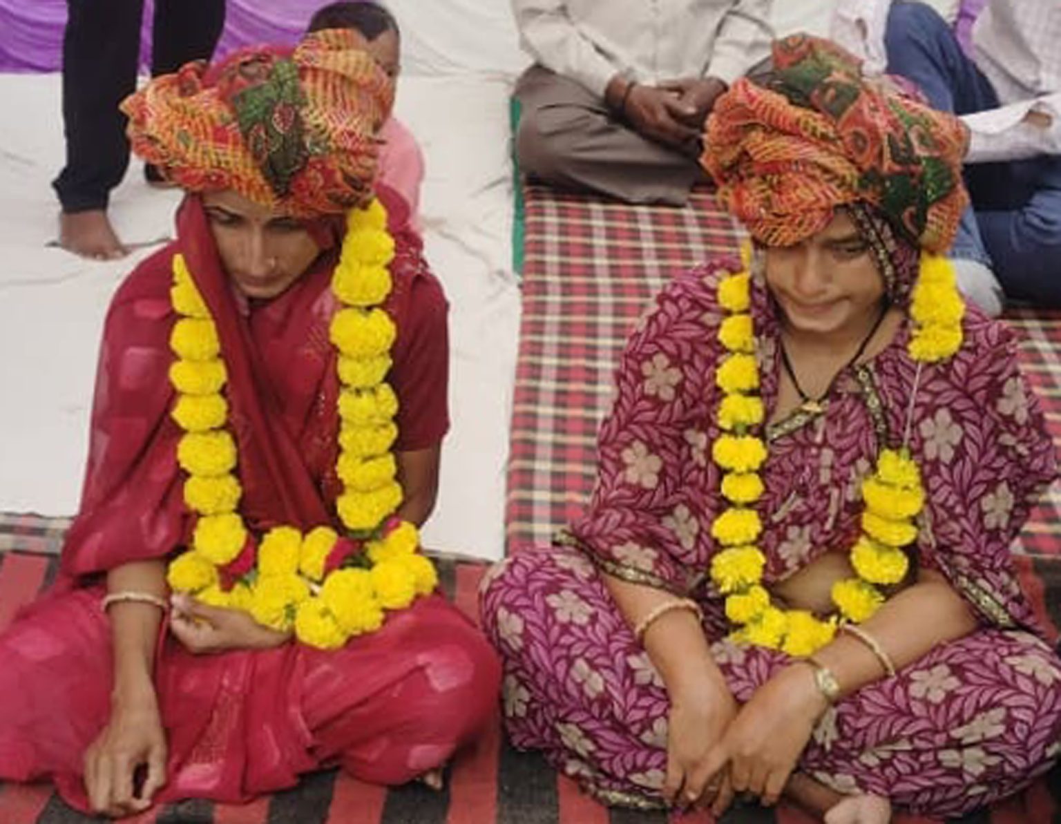 बैरवा समाज की बेटियों ने अपने पिता की पगड़ी बांधकर निभाई जिम्मेदारी,समाज के लिए प्रेरणा