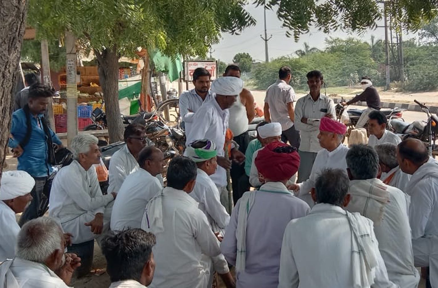 राष्ट्रीय अध्यक्ष रामपाल जाट का निवाई में जगह-जगह हुआ स्वागत